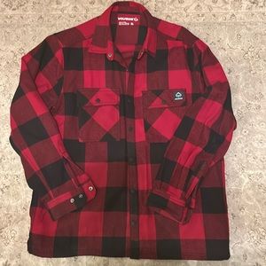XL men’s Wolverine forge flannel buffalo plaid